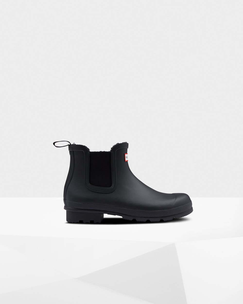 Chelsea Boots Herr - Hunter Original Insulated - Svarta - 841356-JVW